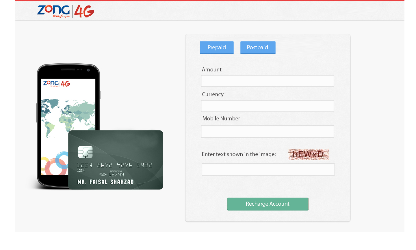 Zong Online Payments 